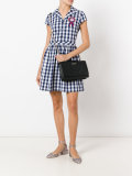 checked dress