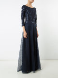 sequin embroidered dress