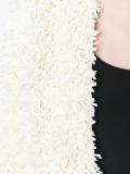furry detail cardigan 