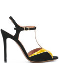 contrast sandals 