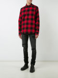 checked shirt