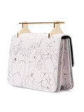 floral print shoulder bag 