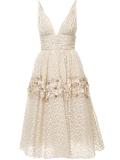 floral embroidered dress