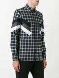 modernist long sleeve check shirt