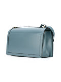 triangle lock cross body bag