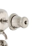 crucifix stud earrings