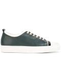 three-tone sneakers