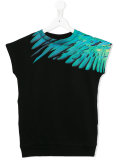 palm tree print T-shirt 