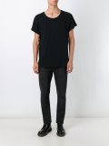 scoop neck T-shirt