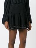 flared studded dress