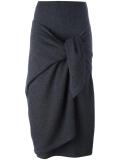 knot effect skirt