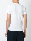 flower chest print T-shirt