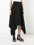 ribbon gathered skirt 