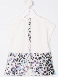 abstract print T-shirt 