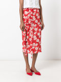 ruffled detail skirt