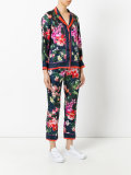 floral print trouser suit 