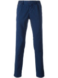 satin effect skinny trousers