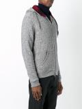 zipped hoodie