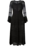bell sleeve broderie anglaise dress
