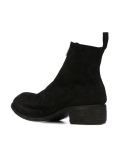 front zip ankle boots