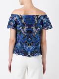floral embroidered blouse 