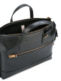 striped strap laptop bag