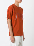 'golden' print T-shirt