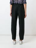drawstring casual trousers