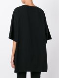 oversized printed front T-shirt
