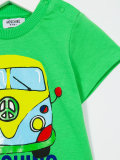 taxi print T-shirt