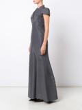 v-neck gown 