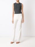 round neck knit blouse
