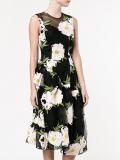 floral embroidered dress