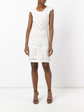 layered cut-out dress