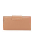 grained continental wallet