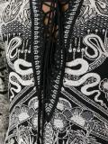 patterned  dress