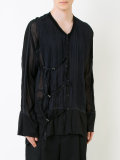 pleated shirt