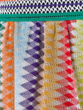 zig zag pleated shorts
