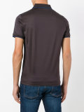 contrasting collar polo shirt