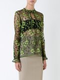 embroidered lace blouse