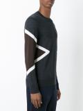 geometric patterned jumper