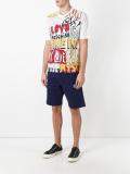 logo multi print T-shirt