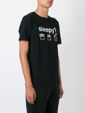 'sleepy'印花T恤