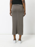 fitted midi skirt