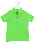 logo patch polo shirt