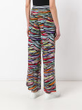 knitted wide-leg trousers 