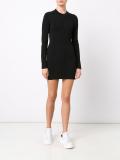 cable knitted dress