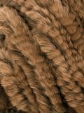 rabbit fur blanket