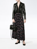 Love Blades pleated maxi skirt