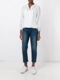 neck plaket blouse